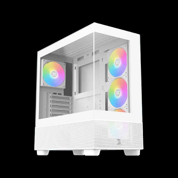 Xigmatek ENDORPHIN AIR V2 White (3x 120mm ARGB Fans Included) - Anigma